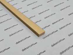 2.7 cm / 12mm Ahşap Çıta Altın varak - DEKORCUM