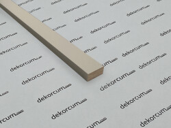 2.7 cm / 12mm Ahşap Çıta Saten - DEKORCUM