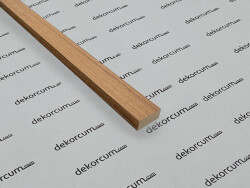2.7 cm / 12mm Ahşap Çıta Teak - DEKORCUM