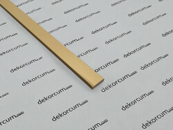 2.7 cm / 8mm Ahşap Çıta Altın Varak - DEKORCUM
