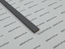 2.7 cm / 8mm Ahşap Çıta Antrasit - DEKORCUM