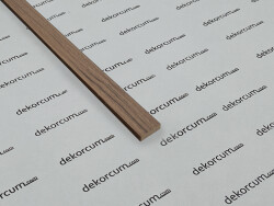 2.7 cm / 8mm Ahşap Çıta Gold Ceviz - DEKORCUM