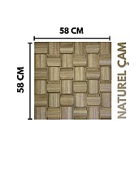 3D Akustik Doğal Ahşap - Natural Çam - DEKORCUM