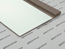 4cm Çıtalı 34x280 Aynalı Ahşap Duvar Lambiri - Gold Ceviz - DEKORCUM