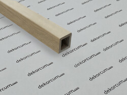 4x4 Ahşap Dekorasyon Profili Natural Çam - DEKORCUM