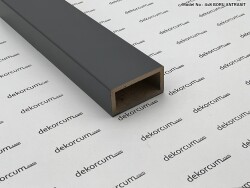 4x8 Ahşap Dekorasyon Profili ANTRASİT - DEKORCUM