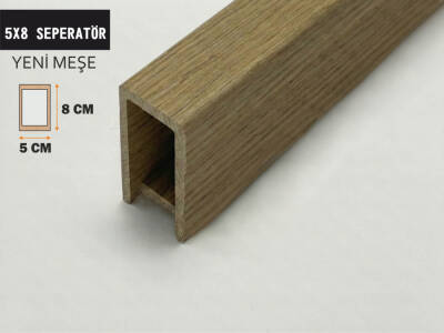 5x8 Ahşap Seperatör Ara Bölme YENİ MEŞE - 1