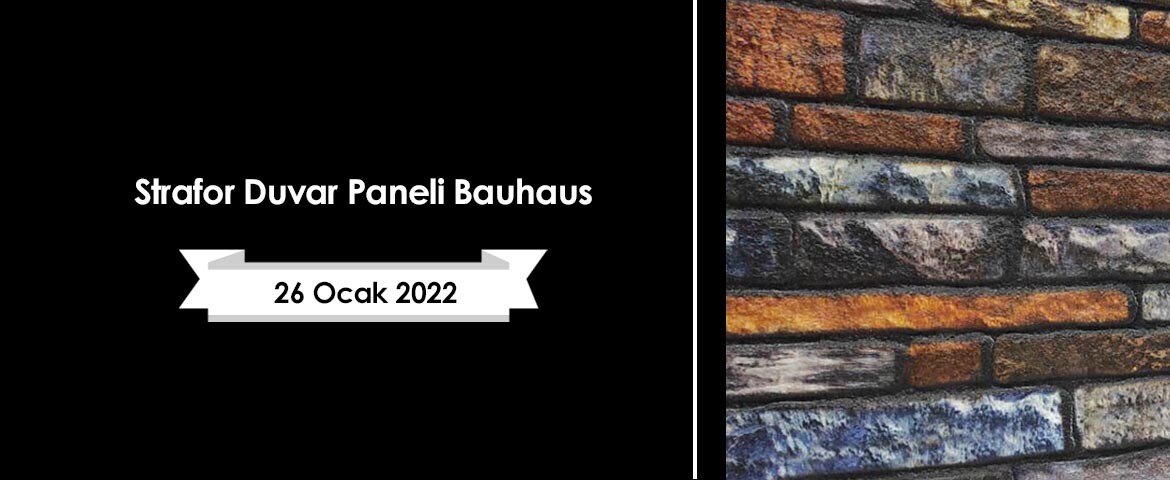 Strafor Duvar Paneli Bauhaus