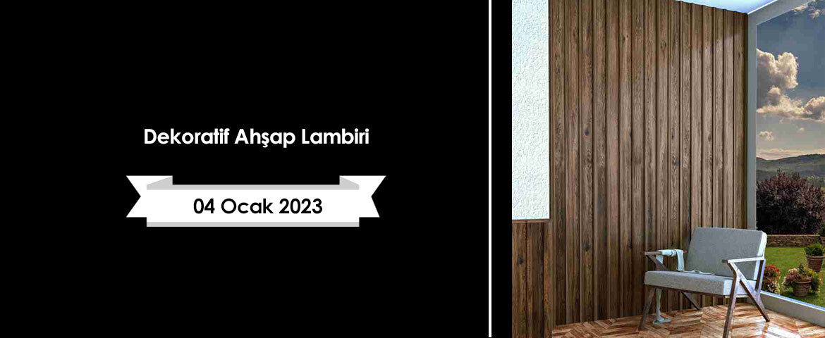 Dekoratif Ahşap Lambiri