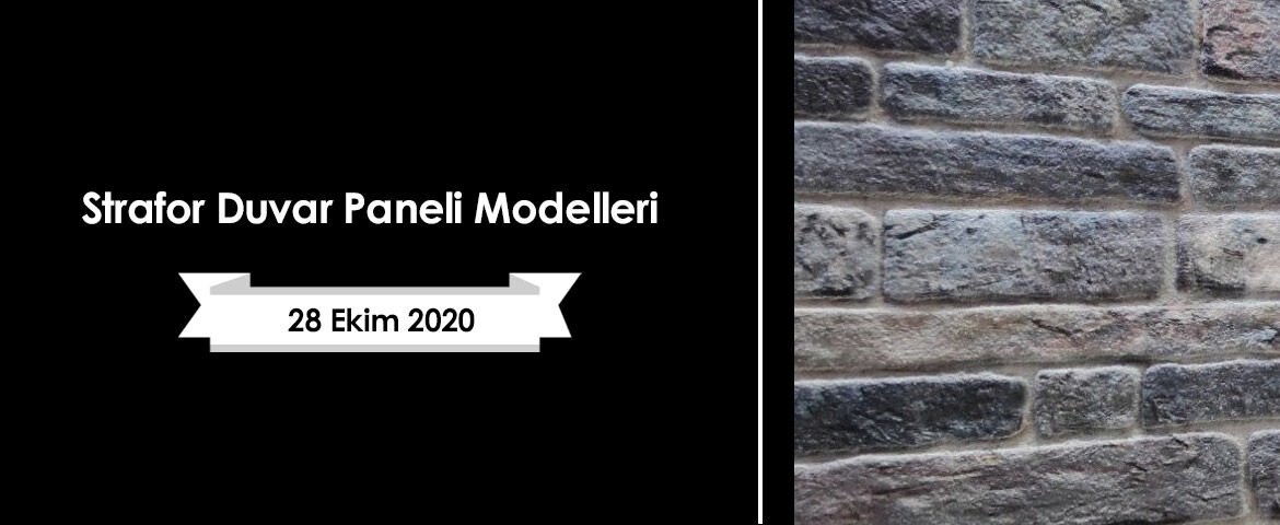 Strafor Duvar Paneli Modelleri