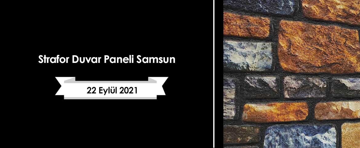 Strafor Duvar Paneli Samsun