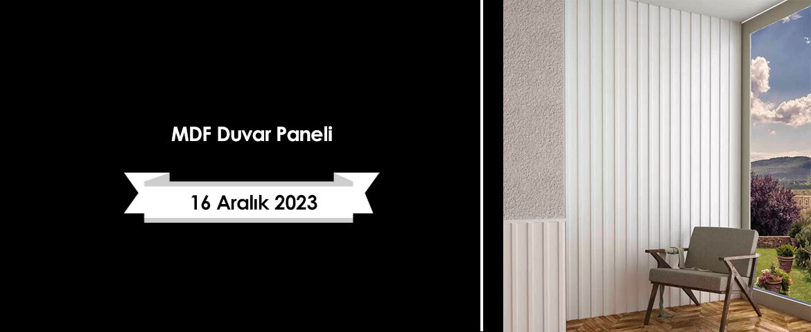 MDF Duvar Paneli