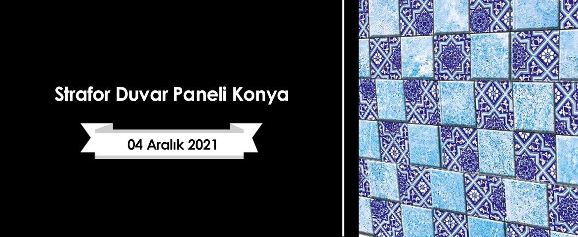 Strafor Duvar Paneli Konya