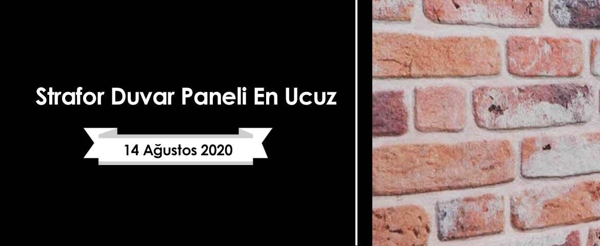Strafor Duvar Paneli En Ucuz