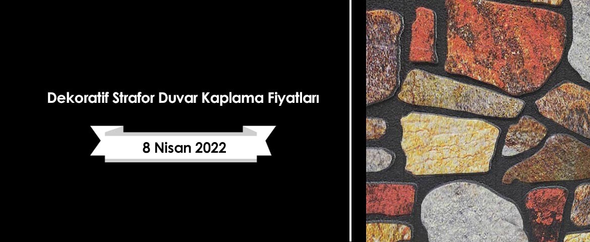 Dekoratif Strafor Duvar Kaplama Fiyatları
