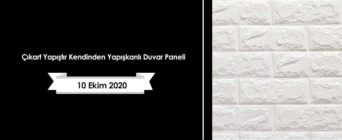 Çıkart Yapıştır Kendinden Yapışkanlı Duvar Paneli