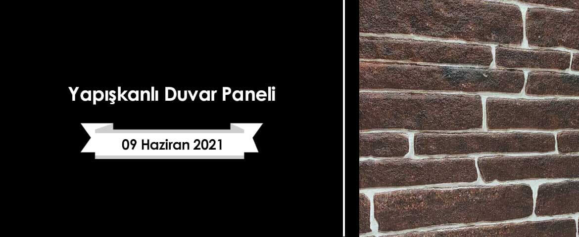 Yapışkanlı Duvar Paneli