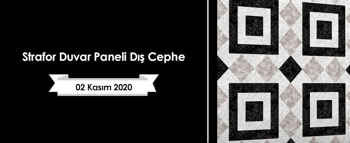 Strafor Duvar Paneli Dış Cephe