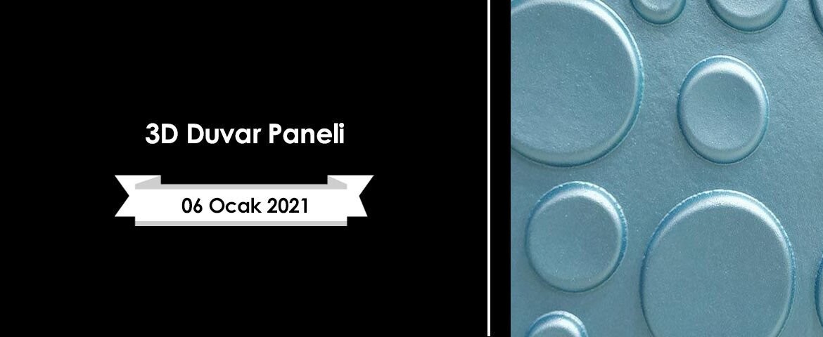 3D Duvar Paneli