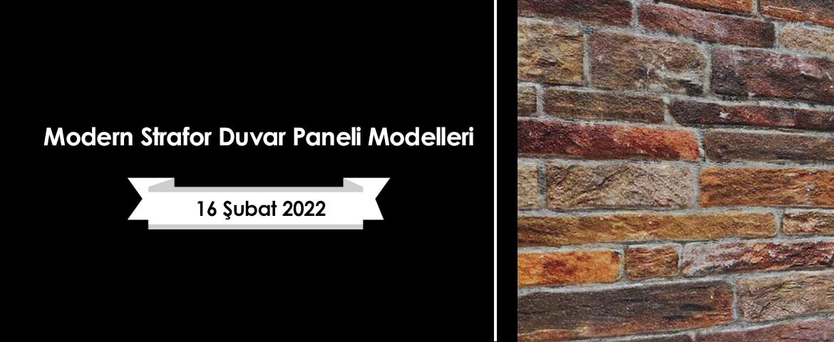 Modern Strafor Duvar Paneli Modelleri