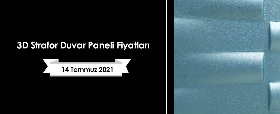 3D Strafor Duvar Paneli Modelleri