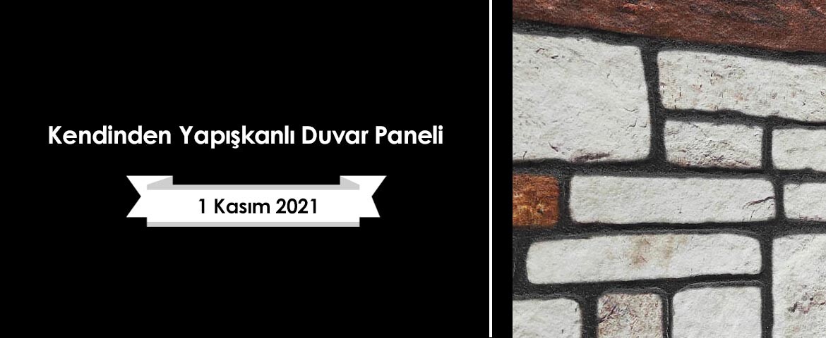 Kendinden Yapışkanlı Duvar Paneli