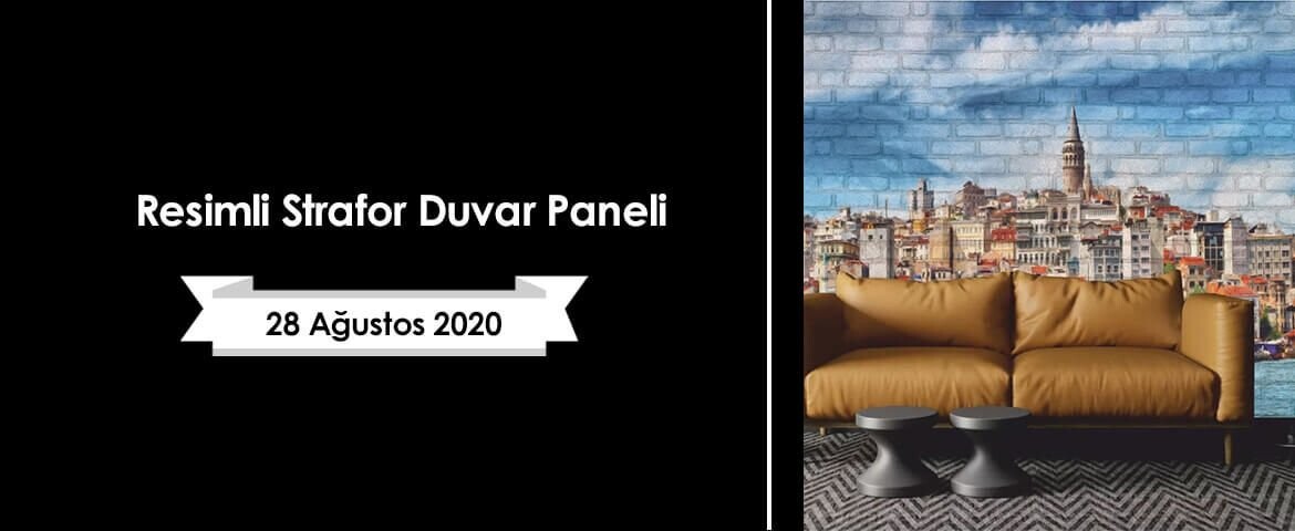 Resimli Strafor Duvar Paneli