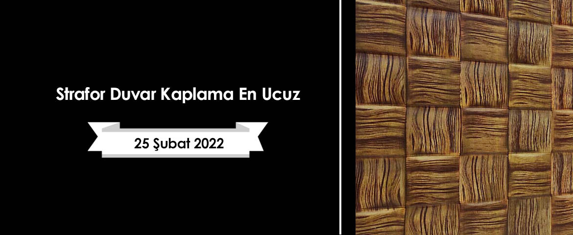 Strafor Duvar Kaplama En Ucuz