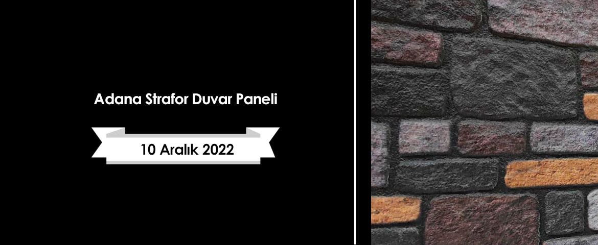 Adana Strafor Duvar Paneli