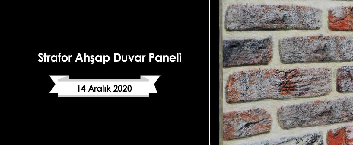Strafor Ahşap Duvar Paneli