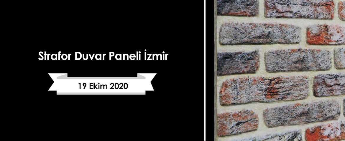 Strafor Duvar Paneli İzmir