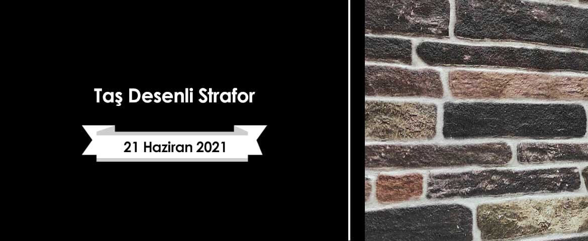 Taş Desenli Strafor
