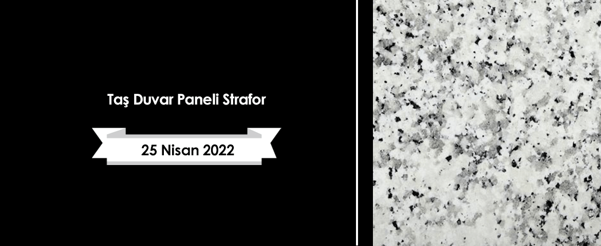 Taş Duvar Paneli Strafor