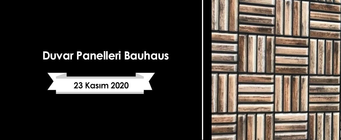 Duvar Panelleri Bauhaus