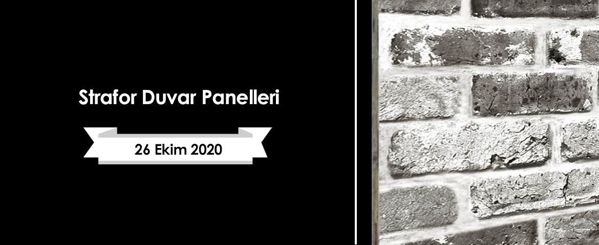 Strafor Duvar Panelleri