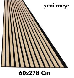Akustik Esnek Keçeli Dekoratif Panel-Yeni Meşe - DEKORCUM
