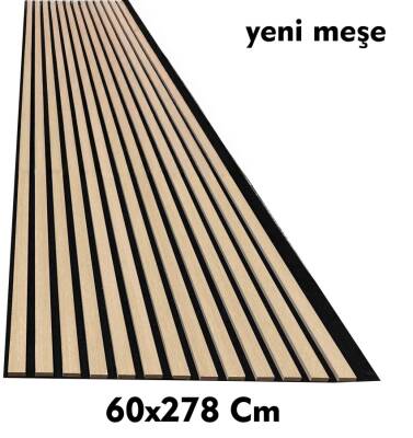 Akustik Esnek Keçeli Dekoratif Panel-Yeni Meşe - 1