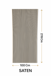 Akustik Esnek Keçeli Panel 100x278-Saten - DEKORCUM
