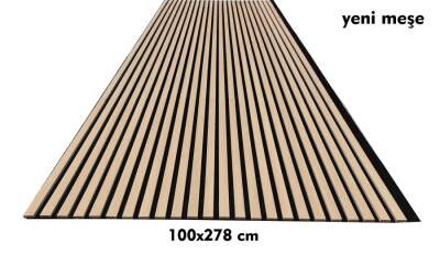 Akustik Esnek Keçeli Panel-Yeni Meşe - 1