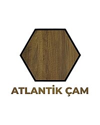 Altıgen Akustik Duvar Paneli - Atlantik Çam - DEKORCUM