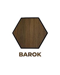 Altıgen Akustik Duvar Paneli - Barok - DEKORCUM