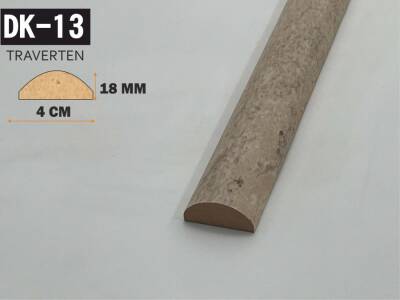 DK-13 Oval Dekoratif Mdf Duvar Çıtası 4cmx278cm-TRAVERTEN - 1