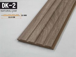 DK-2 Mdf Lambri Duvar Paneli 13.3cmx278cm-ARİZONA ÇAM - DEKORCUM