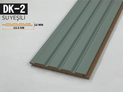 DK-2 Mdf Lambri Duvar Paneli 13.3cmx278cm-SU YEŞİLİ - 1