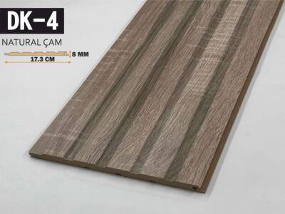DK-4 Mdf Lambri Duvar Paneli 17.3cmx278cm-NATURAL ÇAM - 1