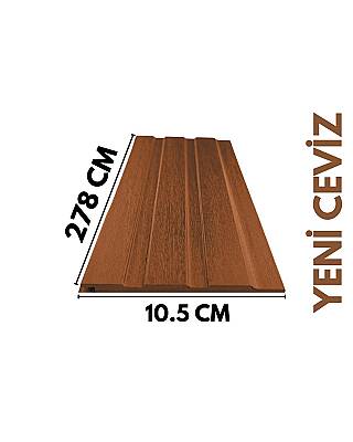 DK-4 Mdf Lambri Duvar Paneli-YENİ CEVİZ - 4