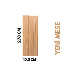 DK-4 Mdf Lambri Duvar Paneli -YENİ MEŞE - DEKORCUM