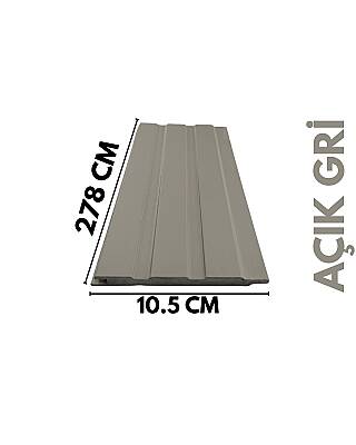 DK-4 Mdf Lambri Duvar Paneli -AÇIK GRİ - 4