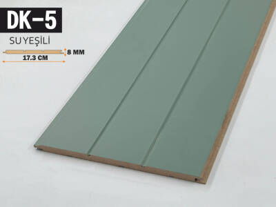 DK-5 Mdf Lambri Duvar Paneli 17.3cmx278cm-SU YEŞİLİ - 1