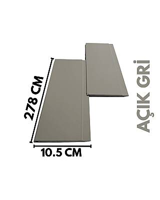 DK-5 Mdf Lambri Duvar Paneli -AÇIK GRİ - 3
